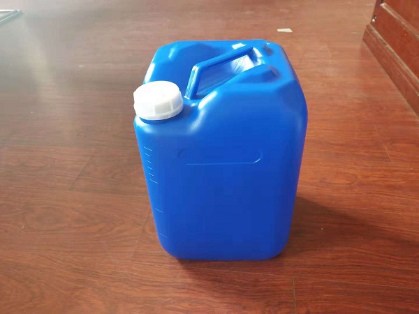 20升藍色對角方桶，20升堆碼塑料桶